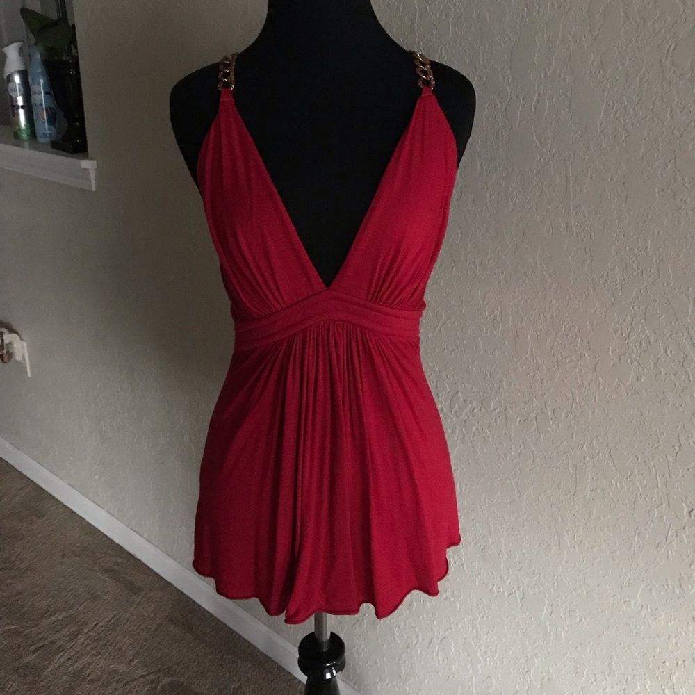 Gorgeous deep red sky Brand Top